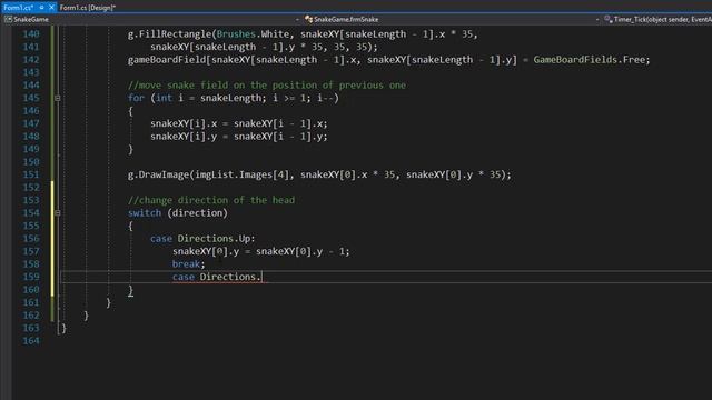 C# Game Programming - Hungry Snake Pt.13 - Snake Head Direction смотреть онлайн