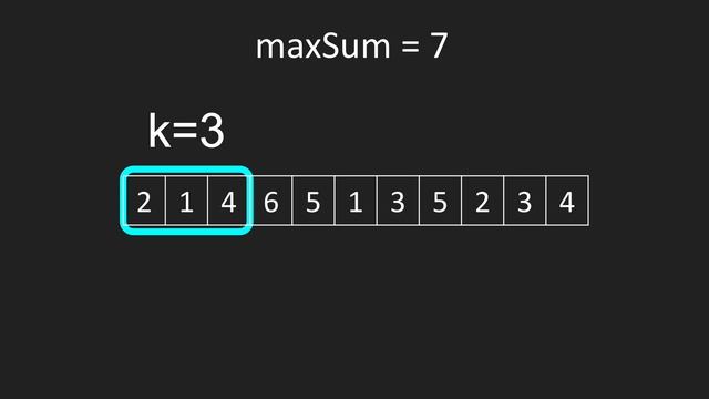 Algorithms - Sliding Window Technique смотреть онлайн