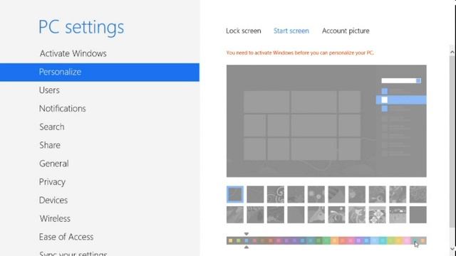 How To Personalize Windows 8 Thats Not Activated. смотреть онлайн