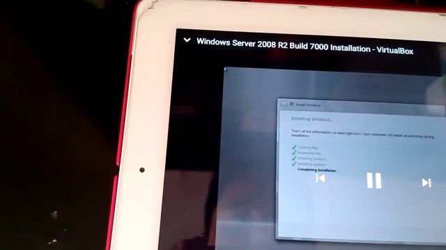 Installing Windows Server 2008 R2 Build 7000 смотреть онлайн
