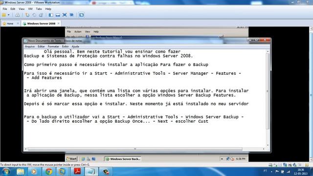 Backup e sistema contra falhas(Windows Server 2008) - by Daniel Pavoeiro смотреть онлайн