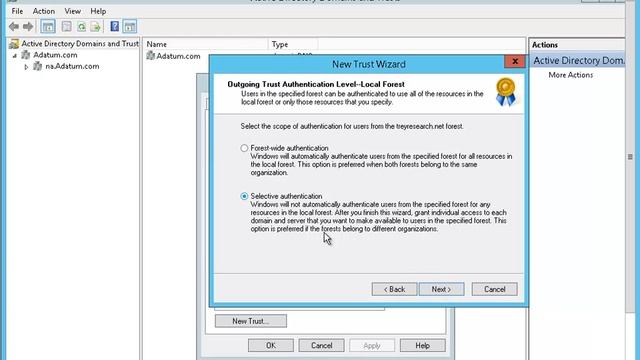 20412D_Mod4_Lab_E2-Implementing Forest Trusts смотреть онлайн
