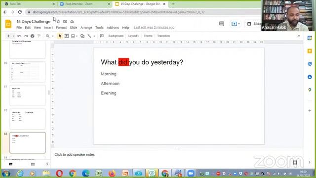 Speak English in 12 Days /6th Class/ How to describe past events avoiding mistakes смотреть онлайн