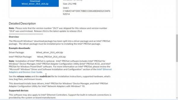 Install & Update Intel LAN Driver for Windows 11/10/8/7