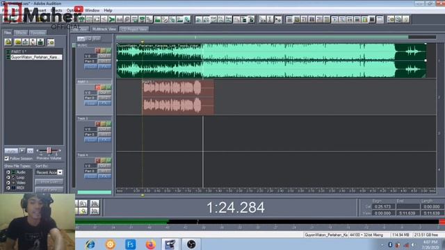 #rekaman #lagu Tutorial Rekaman Lagu Dengan Adobe Audition 1.5 Pemula смотреть онлайн