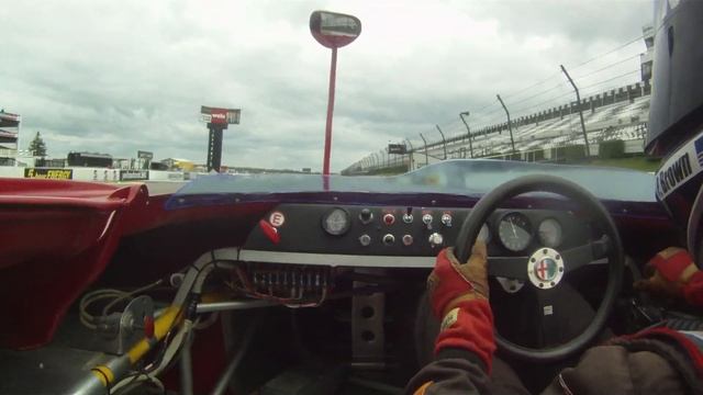 Paul Brown Runs a Few Laps at Pocono in an Alfa T33/12 смотреть онлайн