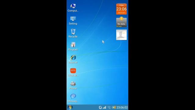 [Hindi]-Run Windows 7 any Android Phone Without (ROOT & Risk) смотреть онлайн