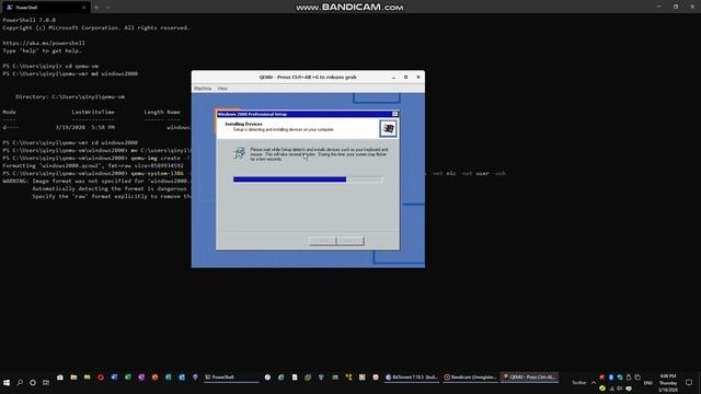 Installing Windows 2000 In QEMU! смотреть онлайн
