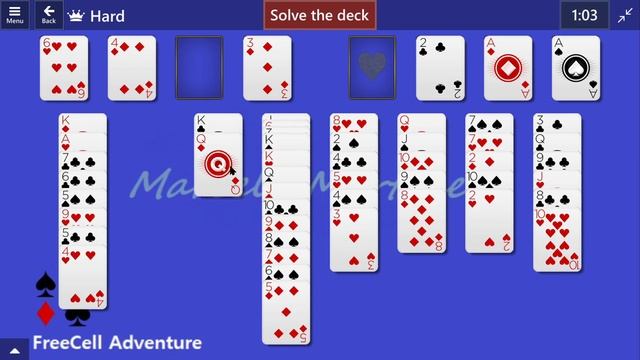 FreeCell Adventure Game #17 | October 9, 2023 Event | Hard смотреть онлайн