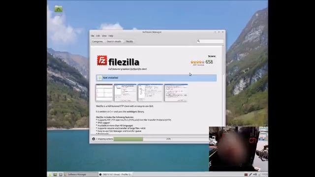 Install Filezilla in Linux Mint 17.3 смотреть онлайн