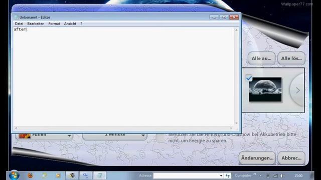 Tutorial - How to change your Background in Windows 7 Starter смотреть онлайн