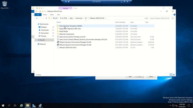 VMware Horizon - Dynamic Environment Manager - Agent Installation - 20 смотреть онлайн