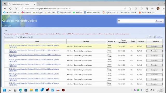 conheça o catálogo de atualizações da Microsoft смотреть онлайн