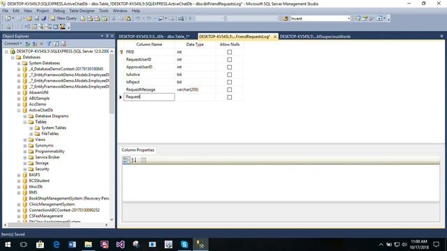 Chat System Part 1 Database in C# C Sharp смотреть онлайн