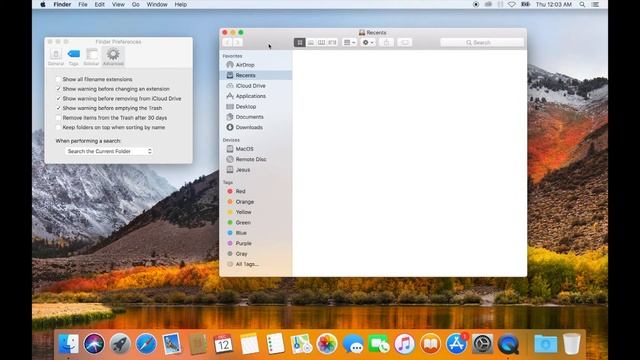 MacOS file explorer or file manager ( Finder) смотреть онлайн