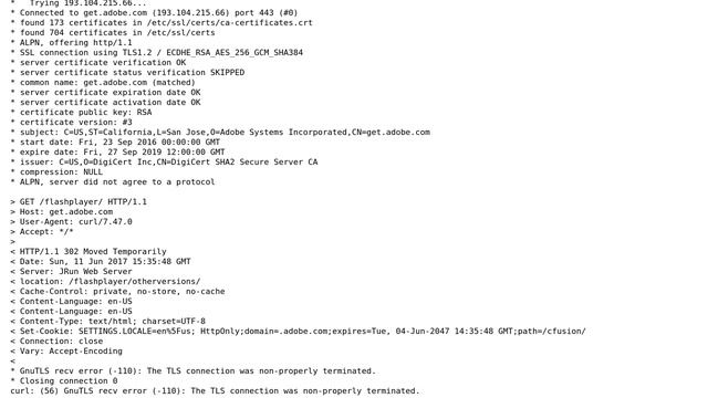 The TLS connection was non-properly terminated смотреть онлайн