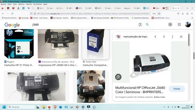 Como instalar o driver da impressora HP officejet j3680 j300 series para Windows 10 e 11 смотреть онлайн