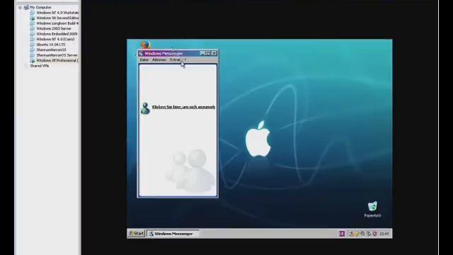 Windows XP Professional SP3 German In VMWare Workstation смотреть онлайн