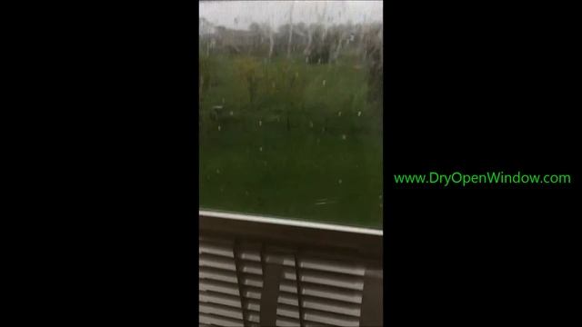 Dry Open Window in Action in Rainy Weather смотреть онлайн