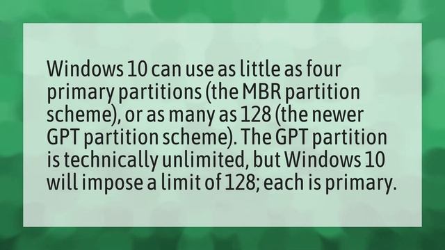 How many partitions should Windows 10 have? смотреть онлайн