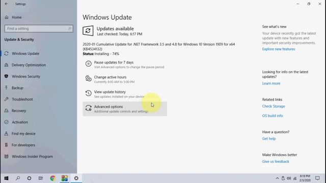 February 2020 Update for Windows 10 смотреть онлайн