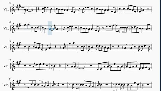 Violin Sheet Music: How to play Waving Through a Window (Dear Evan Hansen) by Ben Platt смотреть онлайн