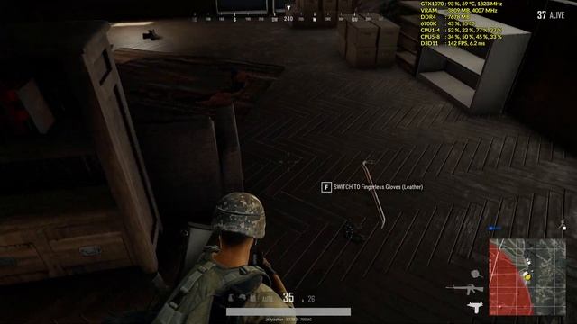 PUBG 3.7.18.3 PC Gameplay - 100FPS+144hz GTX 1070 + i7-6700k Competitive Settings 1080p смотреть онлайн