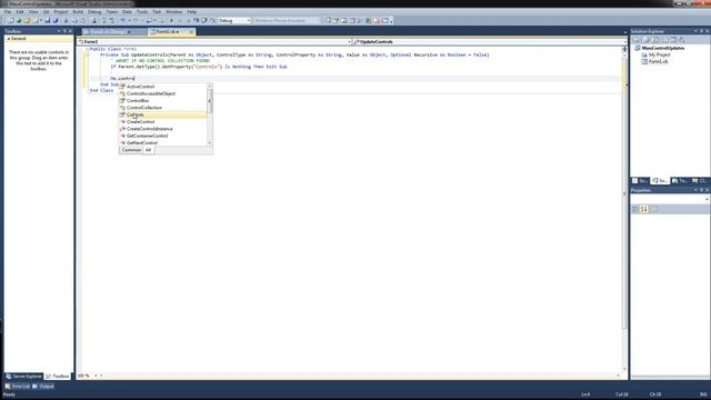 VB.NET Tutorial - Mass Property Changes on Form Controls смотреть онлайн
