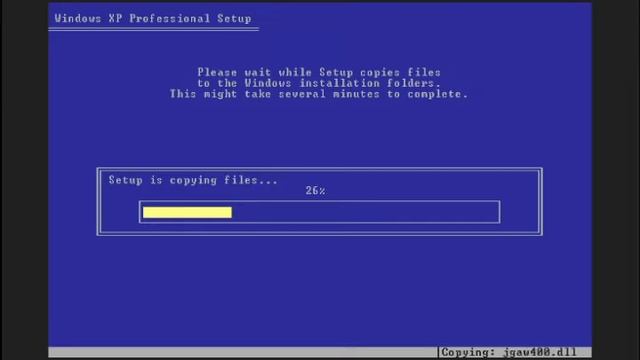 Windows Longhorn Build 5001 Installing Failed... смотреть онлайн