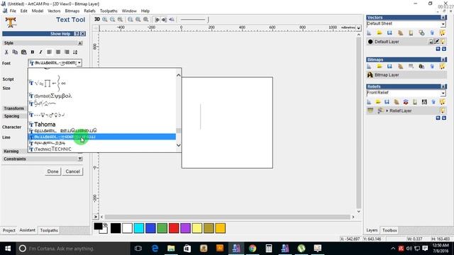 artcam Tamil tutorial 4 ( tamil font typing ) смотреть онлайн