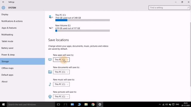 #8 Storage in windows 10 Computer/Laptop/PC смотреть онлайн