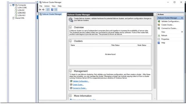 Instalar en Windows Server 2016 la característica Failover Cluster desde entorno gráfico смотреть онлайн