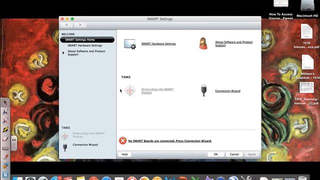 How To Calibrate SmartBoard and Load Smart Tools смотреть онлайн