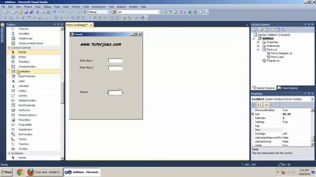 Basic Addition In C#.Windows Application Tamil смотреть онлайн