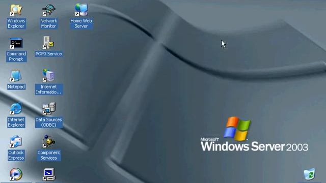 Windows Server 2003 Web Edition SP2 In VirtualBox смотреть онлайн