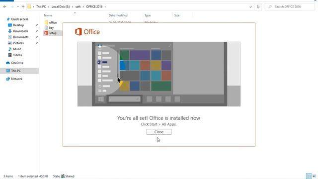 MS OFFICE 2016 | MS Office 2016 Full Installation Process | how to instal ms office 2016 | ms offic смотреть онлайн