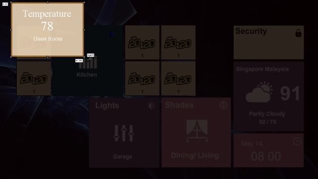 Metro Tile Dynamic Buttons Preview смотреть онлайн