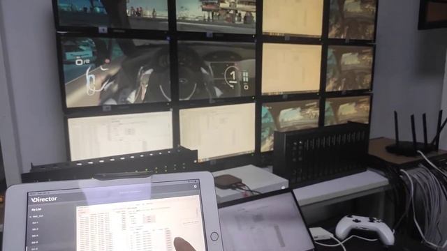 An iPad to control the AV over IP system with video wall function смотреть онлайн