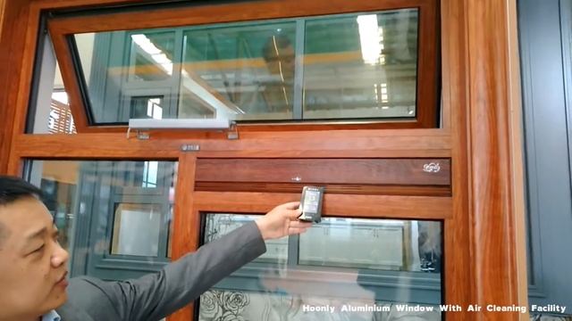 Hoonly Aluminium Window With Air Cleaning Facility смотреть онлайн