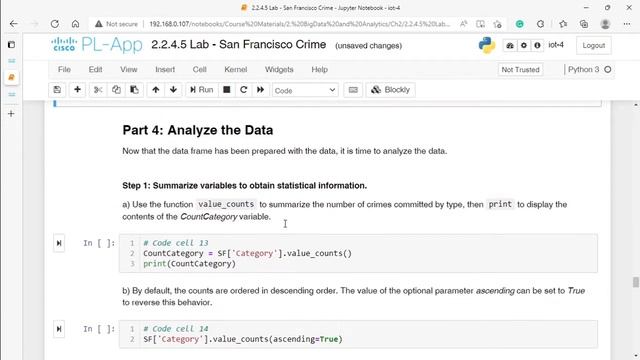 2.2.4.5 Lab - San Francisco Crime смотреть онлайн