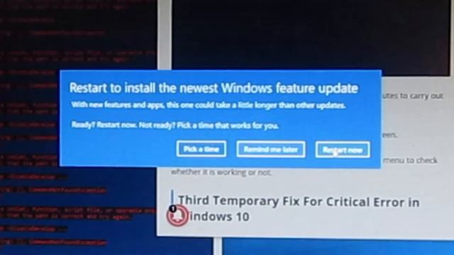 Critical Error - Windows 10 смотреть онлайн