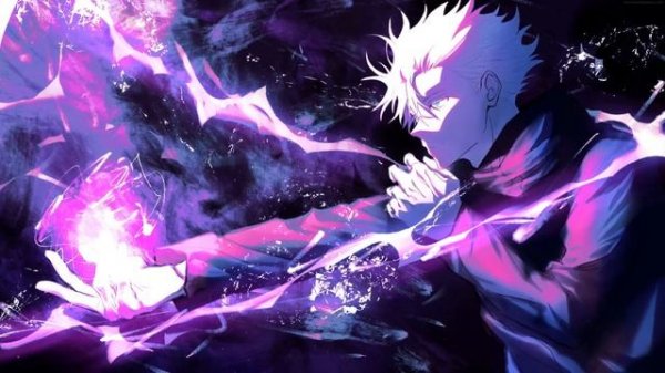 4K Live Wallpaper - Gojo Satoru Hollow Purple Jujutsu Kaisen Anime Live Wallpaper