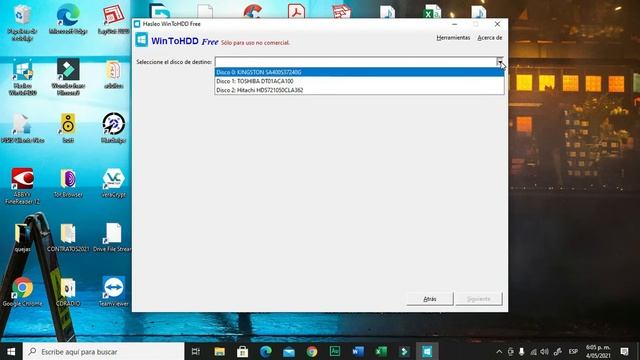 Instalar Windows 10 Pro con WinToHDD en SSD смотреть онлайн