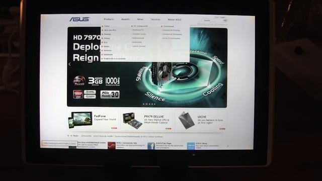 Internet Explorer 10 on a Windows 8 Tablet PC смотреть онлайн