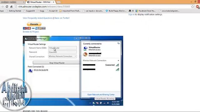 How to create Virtual wireless with out router смотреть онлайн