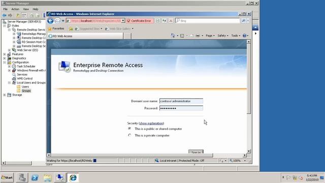 Using VDI to Create Pooled Virtual Desktops atop Hyper-V and RDS смотреть онлайн