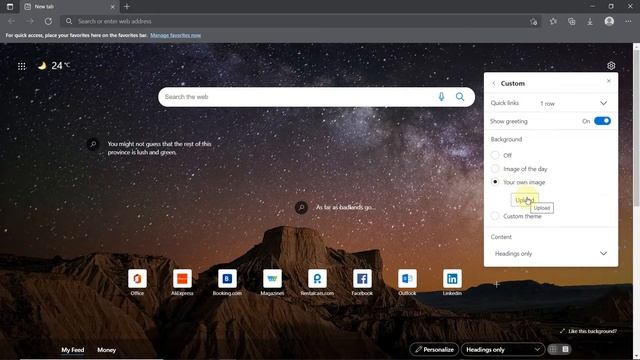 How To Set a Custom Background Photo For Microsoft Edge on Windows 10 смотреть онлайн