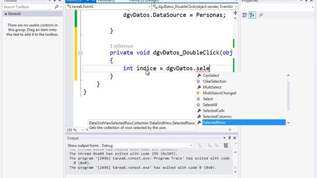 Ejemplo de agenda con C# windows form смотреть онлайн