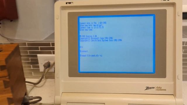 Dial Up Internet on DOS 3.20 using a real TCP/IP stack and browser at 300bps смотреть онлайн
