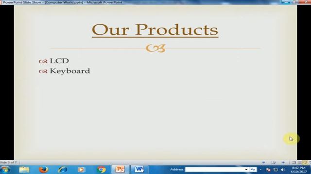Microsoft PowerPoint Part 16 : Slide Sorter, Reading View, Slide Show, Hide Slide [Urdu / Hindi] смотреть онлайн